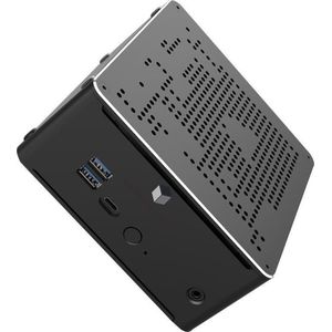 Elementkey iON2 - Mini PC - Desktop Computer - i5-9300H - 4.1 Ghz - 8GB RAM + 128GB NVME SSD + 1TB HDD - Windows 11 PRO - WiFi - Bluetooth - Alternatief voor NUC