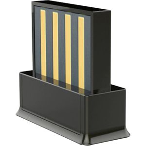 DrPhone Ultra Mini Bluetooth 5.0 USB Adapter - Dongle - Adapter - Draadloos - Verbind met meerdere bluetooth apparaten - Zwart