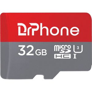 DrPhone MSI – HC U3 - 32GB Micro SD Kaart Opslag - Met SD Adapter - High Speed Klasse 10 - Premium Opslag