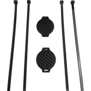 DrPhone ATH3 Fietst/E-Bike Houder Anti-Diefstal + Houder - Geschikt voor Airtag – Traceerbaar – Zwart