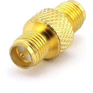 DrPhone SCR1 - RP SMA Female Naar RP SMA Female Adapter - Voor Helium HotSpots - Wi-Fi-antenne, FPV Drone, Videozender