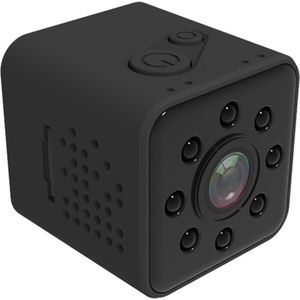 DrPhone SQ Series 2 - Mini WiFI Camera - 2MP Waterdichte IP67 Actioncam - Full HD 1920x1080 - Super Wide Lens 155° - Zwart