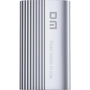 LUXWALLET FS5 Externe SSD 512GB - Zilver - Ultrasnel