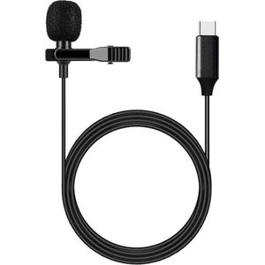 DrPhone PX2 Lavalier Microfoon - USB-C - Voor Smartphones en Tablets