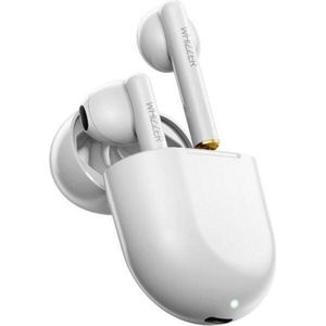 DrPhone WHIZ2 – Wit - Draadloze Oordoppen – In-Ear Wireless Oordopjes - Bluetooth 5.0 - Voice control – Tap control – Incl. Case