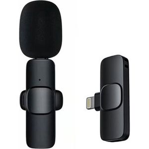 DrPhone PX Lite - Draadloze Lavalier Microfoon - Ruisonderdrukking - Zwart