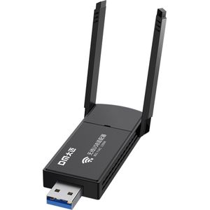 DrPhone TurboLink – 1300Mbps WiFi Adapter Dongle – 5GHz Dual-Band – Supersnel Draadloos Internet – USB WiFi Ontvanger