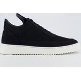 Filling Pieces - Low Top Ripple - Nubuck Sneaker - Navy