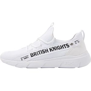 British Knights Bennet sneakers voor heren, wit, zwart, 43 EU