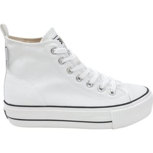British Knights - Kaya Mid Women - Canvas Sneakers Wit