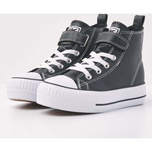 KAYA MID Meisjes sneakers hoog - Zwart