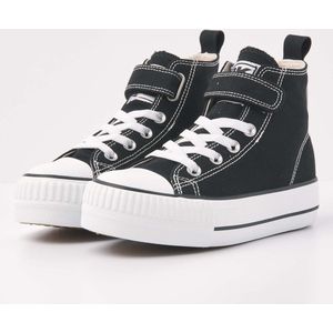 Skechers - Easy Going - Veterboots - Zwart - Gewatteerd Nylon/Imitatieleer