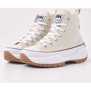 British Knights Kaya MID Fly Sneakers voor dames met hoge schacht, beige, 41 EU