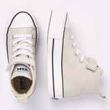 Sneakers - Kaya - Effen - Textiel - Gevoerd - Klittenbandsluiting