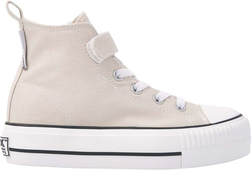 Sneakers - Kaya - Effen - Textiel - Gevoerd - Klittenbandsluiting