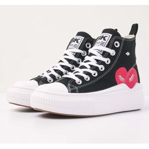 KAYA - FLOW MID - Sneakers - Zwart - Rubber