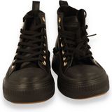 KAYA FLOW MID Dames sneakers hoog - Zwart