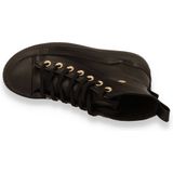 KAYA FLOW MID Dames sneakers hoog - Zwart