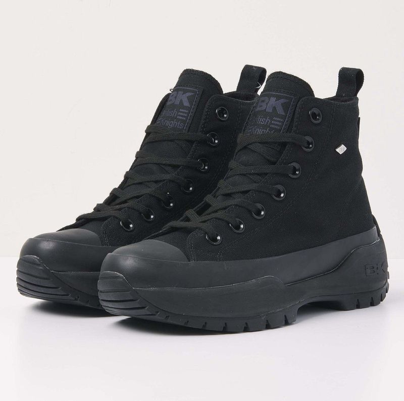 KAYA MID FLY Dames sneakers hoog - Zwart