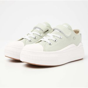 KAYA - FLOW LOW - Sneakers Laag - Licht Groen - Rubberen Zool