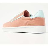 BK - REVIVAL - Laag - Perzik/Licht Blauw - Imitatie Suède