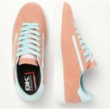 BK - REVIVAL - Laag - Perzik/Licht Blauw - Imitatie Suède