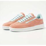 BK - REVIVAL - Laag - Perzik/Licht Blauw - Imitatie Suède
