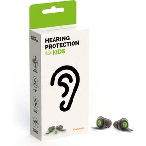 Crescendo Kids - Oordopjes - Gehoorbescherming - Zwart - Comfortabel