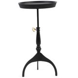 Riviera Maison Crosby Adjustable End Table Black