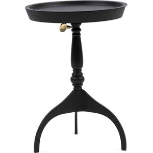 Riviera Maison Crosby Adjustable End Table Black