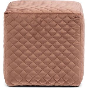 Rivièra Maison Seine Footstool Vel III Rose Stain