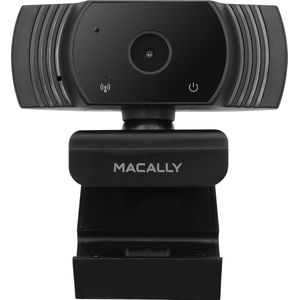 Macally MZOOMCAM Full HD 1080P webcam met microfoon voor Mac en PC computer - Ideaal voor Teams, Zoom, Skype, Face Time