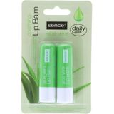 Sence Lippenbalsem Aloë Vera 2 stuks