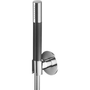 Hotbath Cobber M443 staafhanddouche met wandsteun en doucheslang 150cm chroom