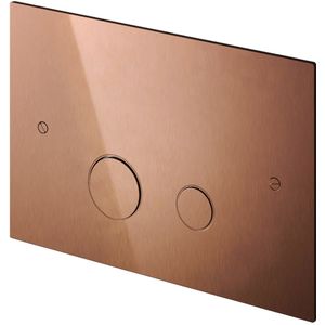 Bedieningspaneel Hotbath Cobber t.b.v. Geberit UP320 Geborsteld Koper