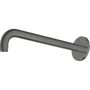 Hotbath CB450 Wandarm 38.5cm - Verouderd Ijzer - Wandkraan - Kranen - Douchekranen - Hoofddouche Houders - 8720143164477