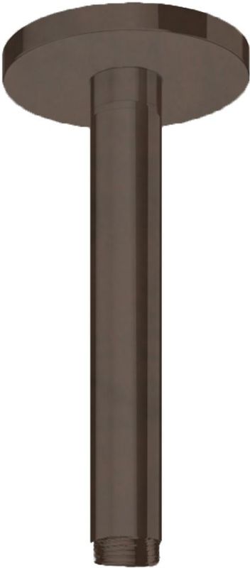 Plafondbuis hotbath cobber rond 15 cm verouderd messing living colours