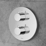 Douchethermostaat hotbath buddy inbouw 2-weg chroom (excl. Inbouwdeel) outlet