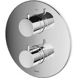 Douchethermostaat hotbath buddy inbouw 2-weg chroom (excl. Inbouwdeel) outlet