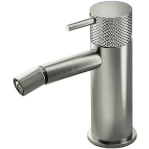Bidetmengkraan Hotbath Cobber X Geborsteld Nikkel (excl. Waste)