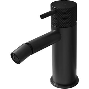 Bidetmengkraan Hotbath Cobber X Mat Zwart (excl. Waste)