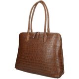 Berba Laptoptas / Werktas /  Aktetas Dames - Laguna -  15 inch -  Leer - Cognac