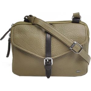 Berba Kleine Schoudertas / Crossbody Tas  Dames -  Leer - Chamonix  -  Groen