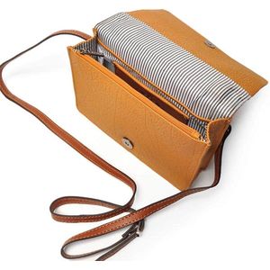 Berba - Leather Crossbody Chamonix Curcuma