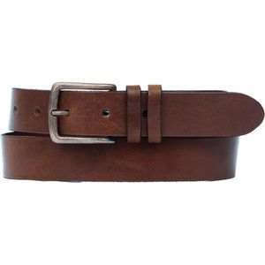 Presly & Sun Heren - Leren riem - Cognac - 95 cm