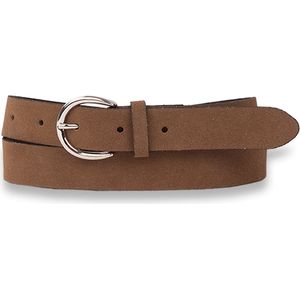 Legend Dames - Leren Riem - Taupe - 80 cm