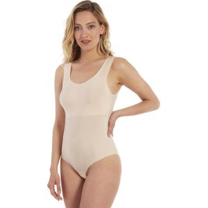 Magic Body Fashion - Shaping-body - Latte - Naadloos Design met Uitneembare Vullingen bij de Borst