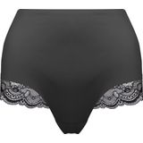 Magic - Dream Hi-Thong - Hoge Taille String - Zwart - Comfortabele Naadloze Slip