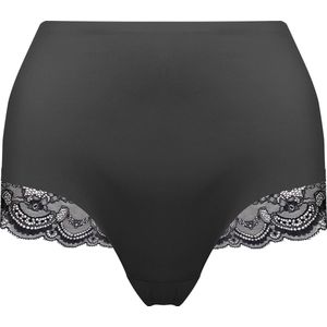 Magic - Dream Hi-Thong - Hoge Taille String - Zwart - Comfortabele Naadloze Slip