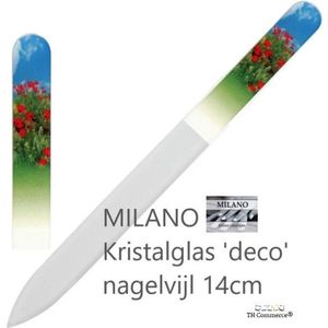 Milano Nagelvijl - Glasvijl - Klap Roos - Levenslang mee - nr 1311
